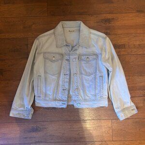 Madewell Cropped Jean Jacket XS